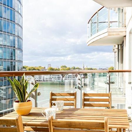 Riverside Balcony Apartments, 10 Minutes From Oxford Circus London Exterior foto