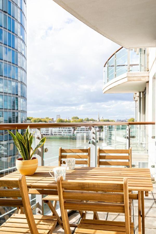 Riverside Balcony Apartments, 10 Minutes From Oxford Circus London Exterior foto